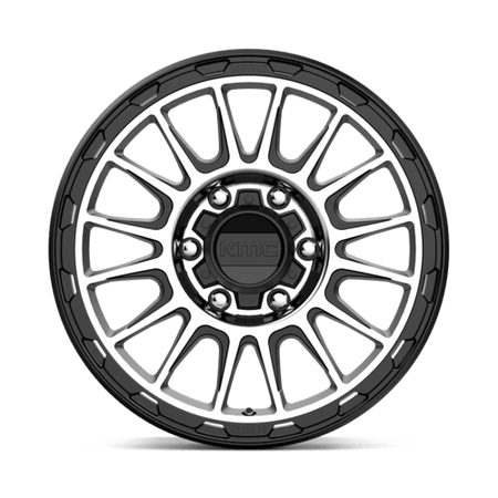 KMC KM542 IMPACT – 16X8 – 6X139.7 – 0 mm – SATIN BLACK MACHINED