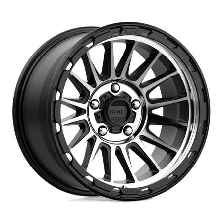 KMC KM542 IMPACT – 17X9 – 6X139.7 – -12 mm – SATIN BLACK MACHINED