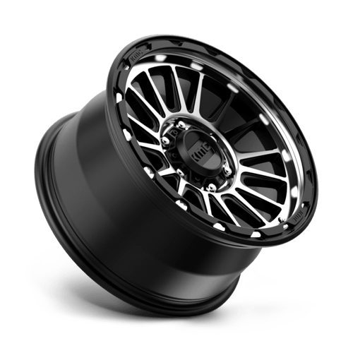 KMC KM542 IMPACT – 17X9 – 6X114.3 – 18 mm – SATIN BLACK MACHINED