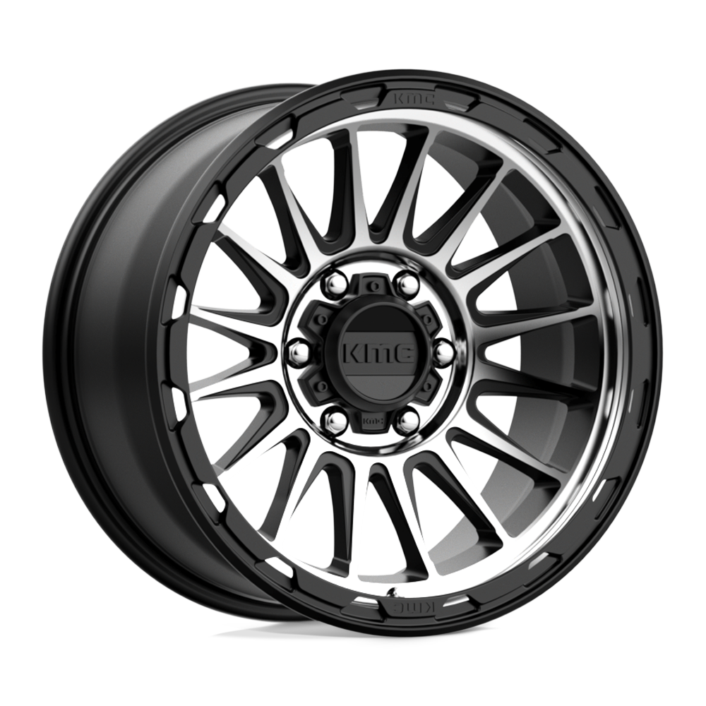 KMC KM542 IMPACT – 16X8 – 6X139.7 – 0 mm – SATIN BLACK MACHINED