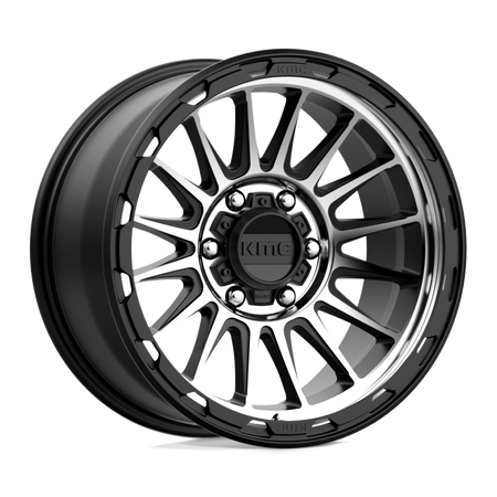 KMC KM542 IMPACT – 16X8 – 5X150 – 0 mm – SATIN BLACK MACHINED