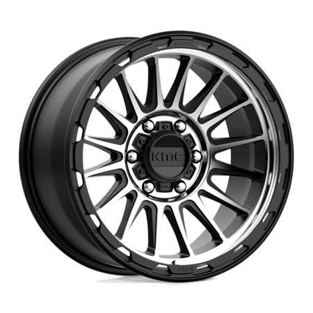 KMC KM542 IMPACT – 16X8 – 6X139.7 – 0 mm – SATIN BLACK MACHINED