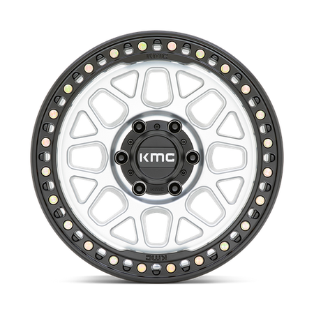 KMC KM549 GRS – 18X9 – 6X139.7 – 18 mm – MACHINED W/ SATIN BLACK LIP