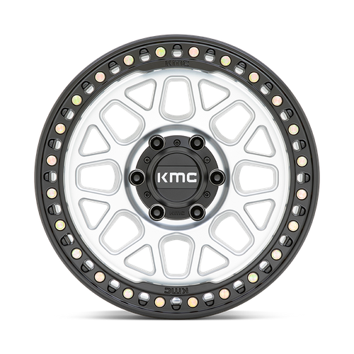 KMC KM549 GRS – 17X9 – 6X139.7 – -12 mm – MACHINED W/ SATIN BLACK LIP