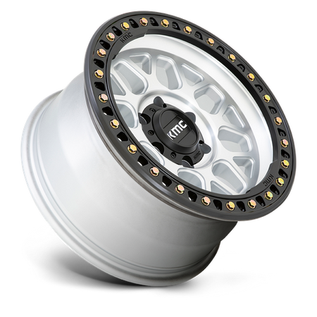 KMC KM549 GRS – 18X9 – 6X139.7 – 18 mm – MACHINED W/ SATIN BLACK LIP