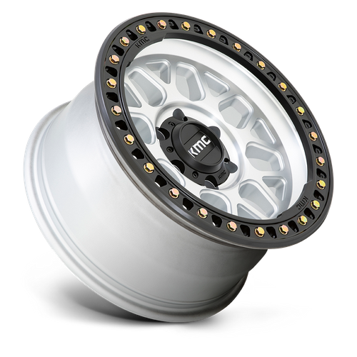 KMC KM549 GRS – 17X9 – 6X114.3 – 18 mm – MACHINED W/ SATIN BLACK LIP