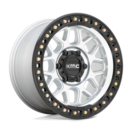 KMC KM549 GRS – 17X9 – 6X139.7 – -12 mm – MACHINED W/ SATIN BLACK LIP