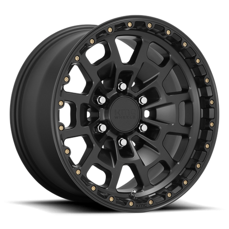 KMC KM718 SUMMIT – 17X8.5 – 5X127 – 0 mm – SATIN BLACK