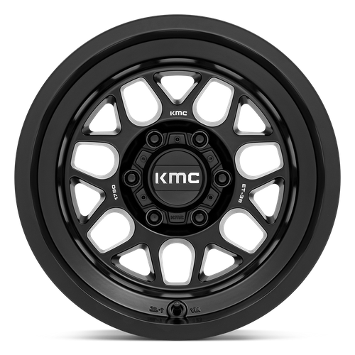 KMC KM725 TERRA – 18X8.5 – 6X139.7 – 0 mm – SATIN BLACK