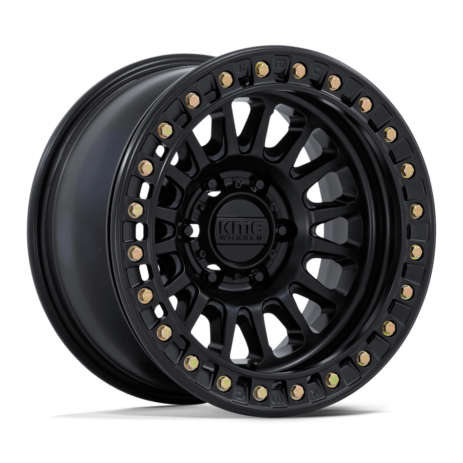 KMC KM239 IMPACT BEADLOCK – 17X9 – 5X127 – -38 mm – MATTE BLACK