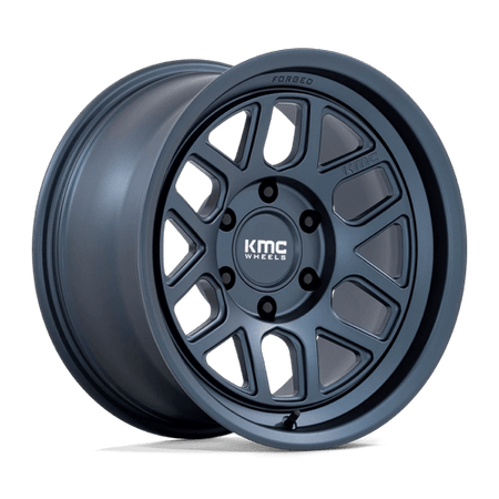 KMC KM446 MESA FORGED MONOBLOCK – 17X8.5 – 6X139.7 – -10 mm – METALLIC BLUE