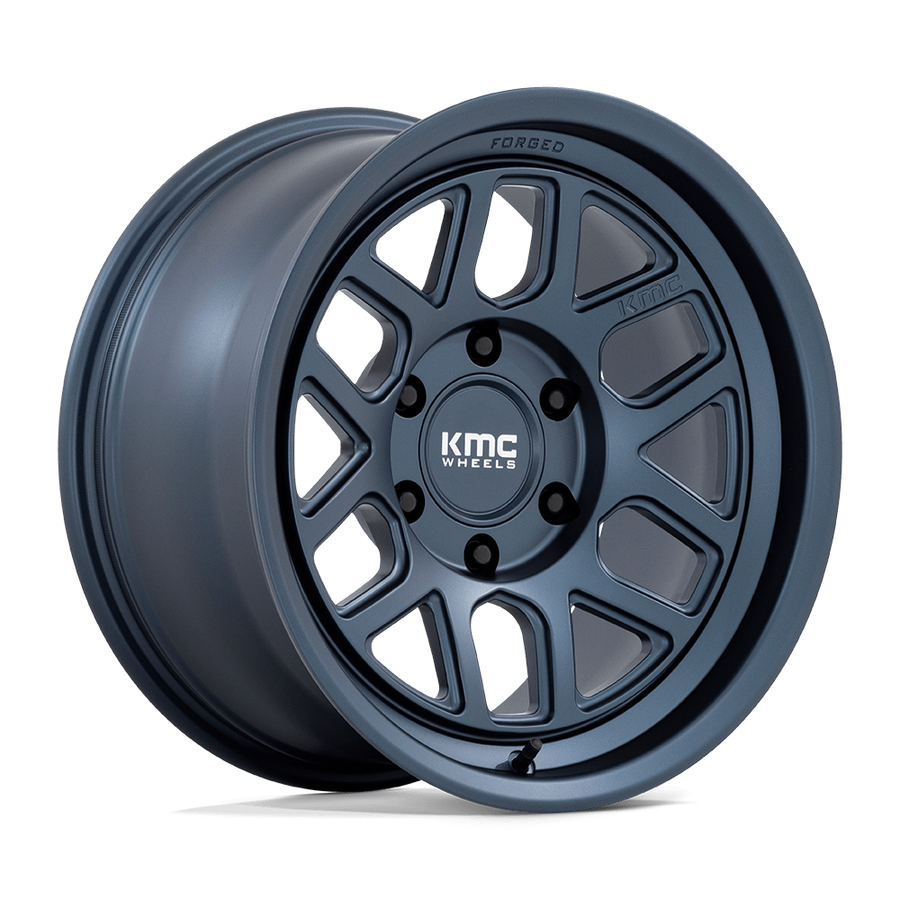 KMC KM446 MESA FORGED MONOBLOCK – 17X8.5 – 6X139.7 – -10 mm – METALLIC BLUE