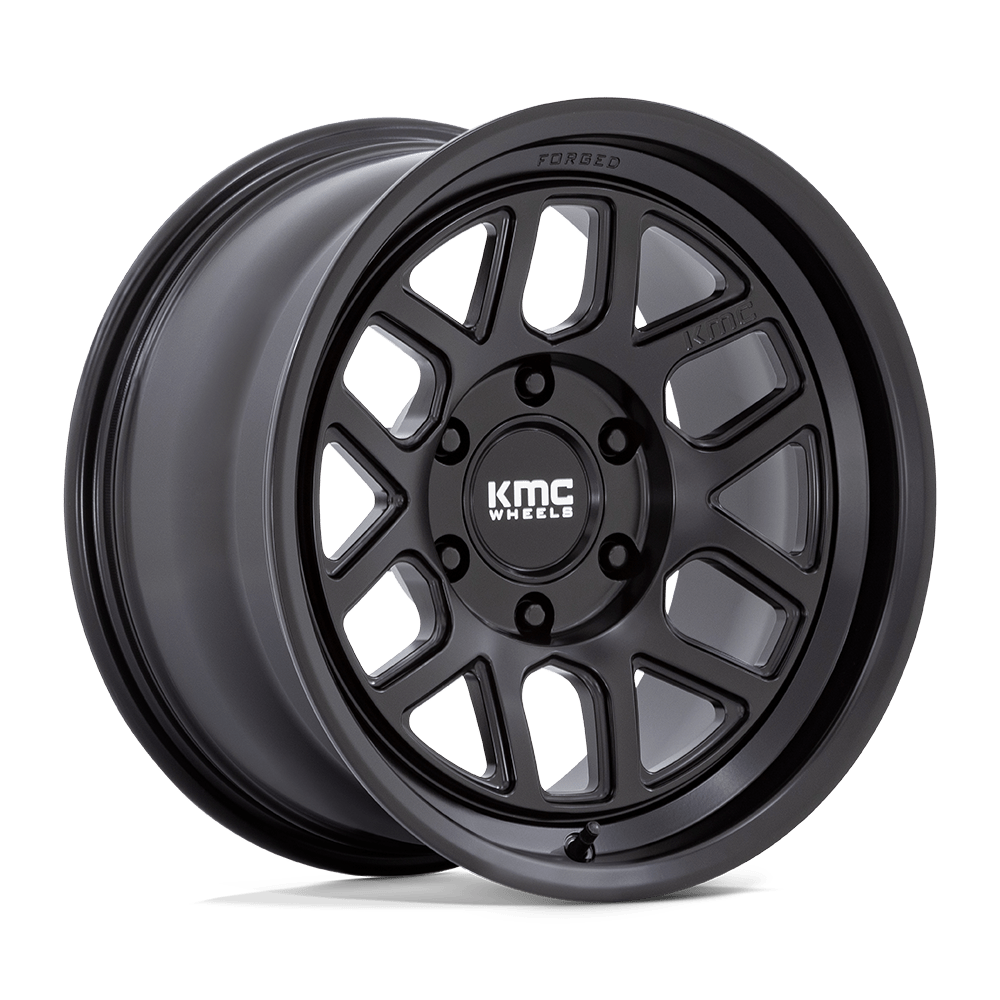 KMC KM446 MESA FORGED MONOBLOCK – 17X8.5 – 6X135 – 0 mm – SATIN BLACK