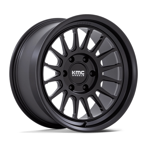KMC KM447 IMPACT FORGED MONOBLOCK – 17X8.5 – 6X139.7 – -10 mm – SATIN BLACK