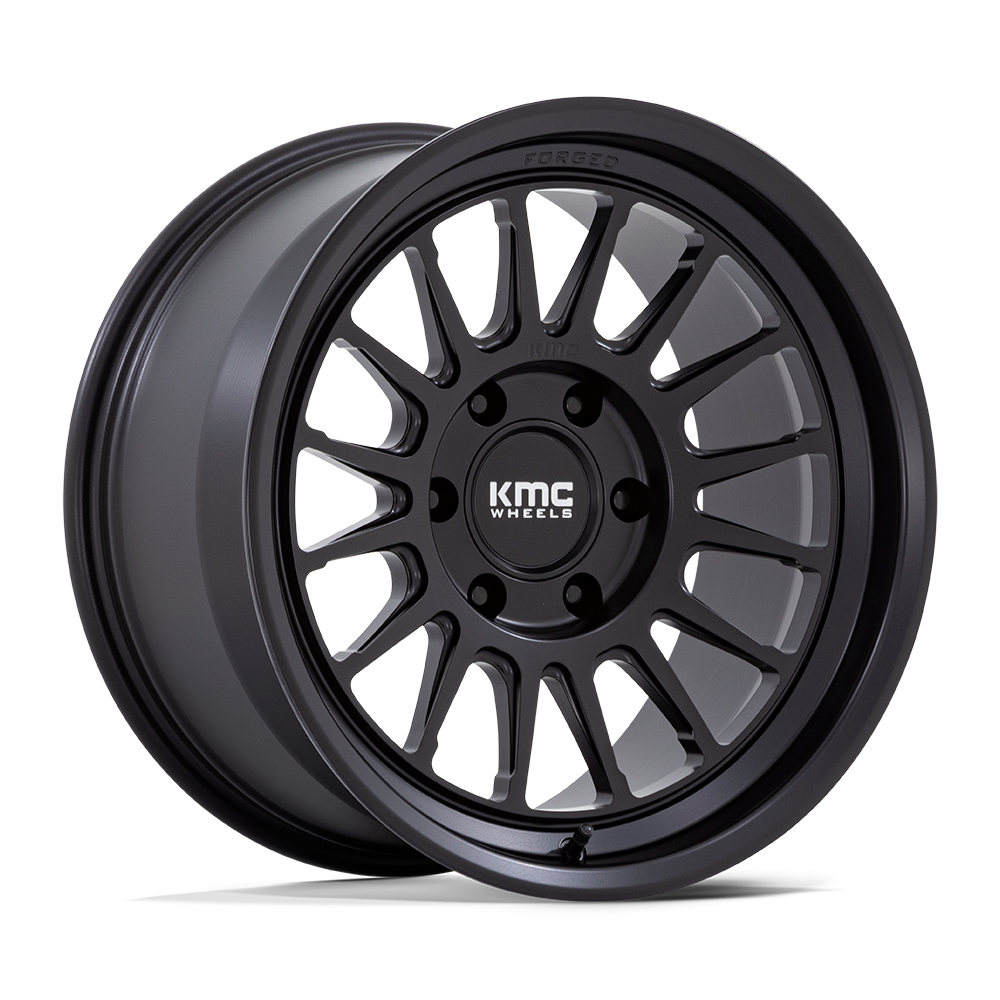 KMC KM447 IMPACT FORGED MONOBLOCK – 17X8.5 – 6X135 – 0 mm – SATIN BLACK