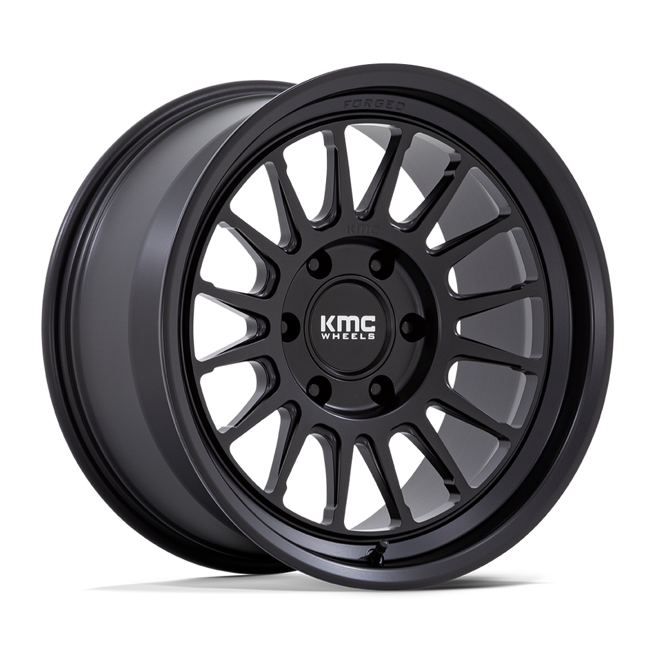 KMC KM447 IMPACT FORGED MONOBLOCK – 18X9 – 6X139.7 – -12 mm – SATIN BLACK