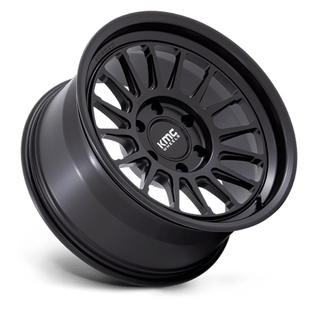 KMC KM447 IMPACT FORGED MONOBLOCK – 17X8.5 – 6X139.7 – -10 mm – SATIN BLACK