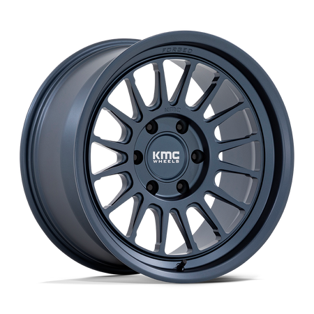 KMC KM447 IMPACT FORGED MONOBLOCK – 17X8.5 – 6X135 – 0 mm – METALLIC BLUE