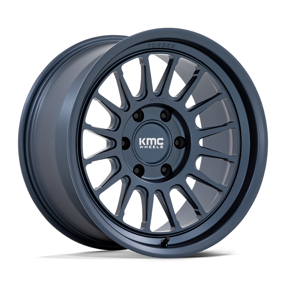 KMC KM447 IMPACT FORGED MONOBLOCK – 17X8.5 – 6X135 – 0 mm – METALLIC BLUE