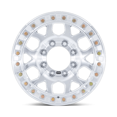 KMC KM450 MESA FORGED BEADLOCK – 17X9 – BLANK – -12 mm – RAW MACHINED