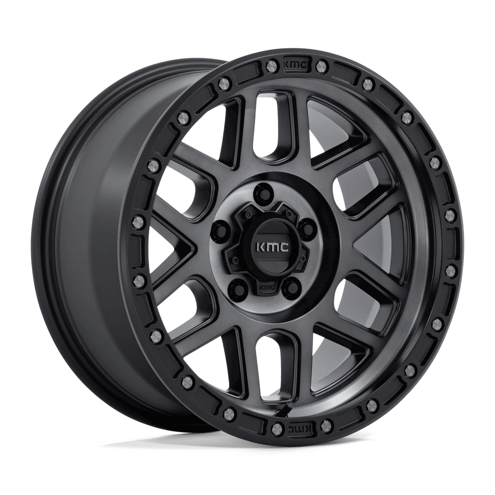 KMC KM544 MESA – 17X8.5 – 5X127 – 0 mm – SATIN BLACK W/ GRAY TINT
