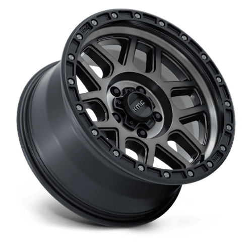 KMC KM544 MESA – 20X9 – 8X170 – 0 mm – SATIN BLACK W/ GRAY TINT