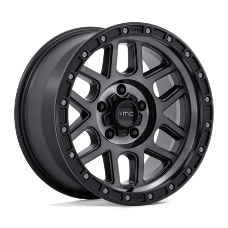 KMC KM544 MESA – 17X9 – 5X127 – -12 mm – SATIN BLACK W/ GRAY TINT