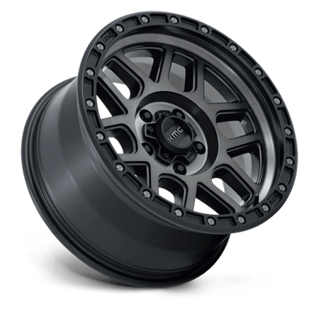 KMC KM544 MESA – 17X9 – 5X127 – -12 mm – SATIN BLACK W/ GRAY TINT