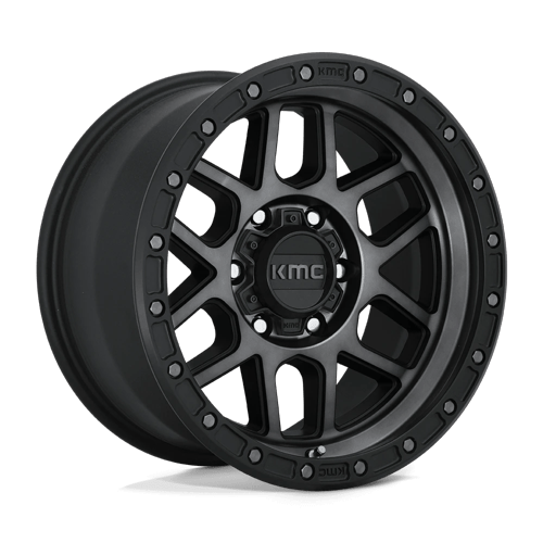 KMC KM544 MESA – 20X9 – 8X170 – 0 mm – SATIN BLACK W/ GRAY TINT