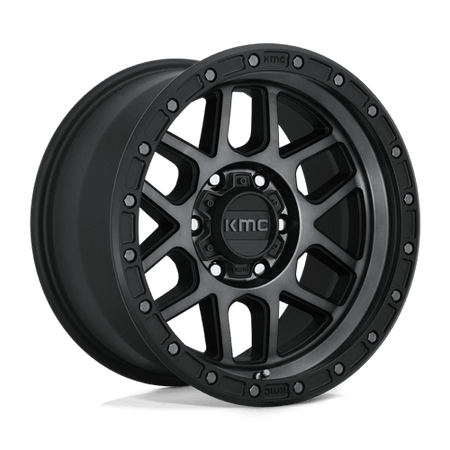 KMC KM544 MESA – 20X9 – 8X170 – 0 mm – SATIN BLACK W/ GRAY TINT