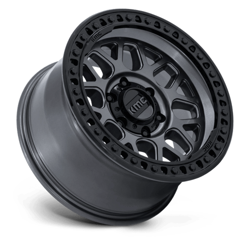KMC KM549 GRS – 17X9 – 5X127 – 0 mm – GLOSS GUNMETAL W/ GLOSS BLACK