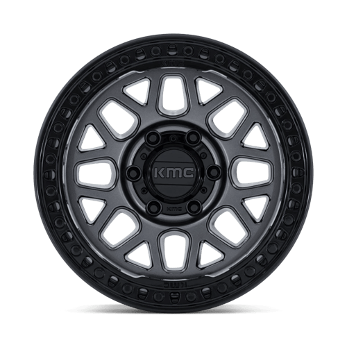 KMC KM549 GRS – 18X9 – 6X135 – 18 mm – GLOSS GUNMETAL W/ GLOSS BLACK