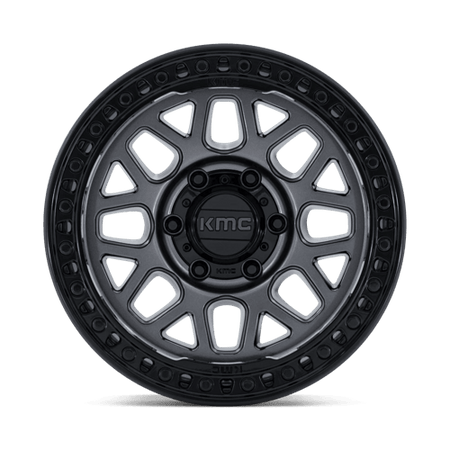 KMC KM549 GRS – 17X9 – 5X127 – 0 mm – GLOSS GUNMETAL W/ GLOSS BLACK