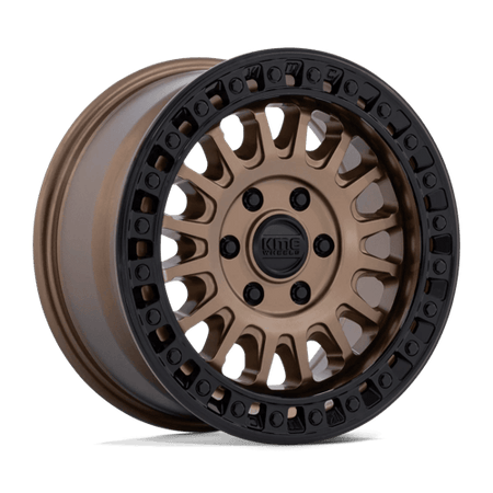KMC KM552 IMS – 17X8 – 6X130 – 32 mm – MATTE BRONZE W GLOSS BLACK LIP