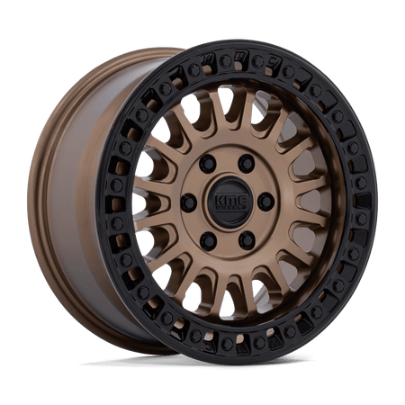 KMC KM552 IMS – 17X8 – 6X130 – 32 mm – MATTE BRONZE W GLOSS BLACK LIP