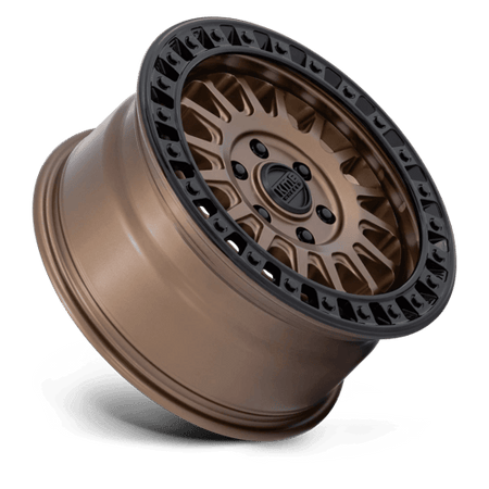 KMC KM552 IMS – 17X8 – 6X130 – 32 mm – MATTE BRONZE W GLOSS BLACK LIP