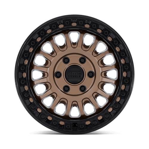 KMC KM552 IMS – 17X8 – 6X130 – 32 mm – MATTE BRONZE W GLOSS BLACK LIP