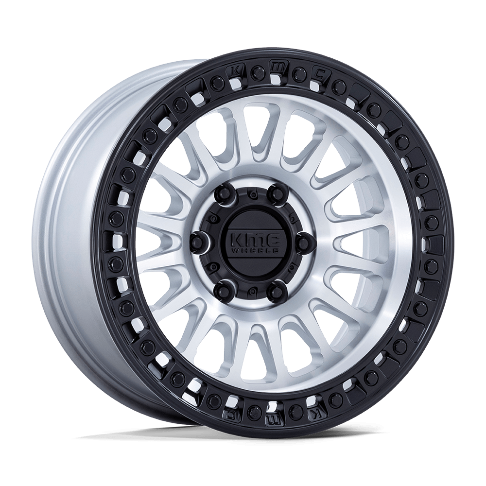 KMC KM552 IMS – 20X9 – 6X135 – 18 mm – MACHINED W/ MATTE BLACK LIP