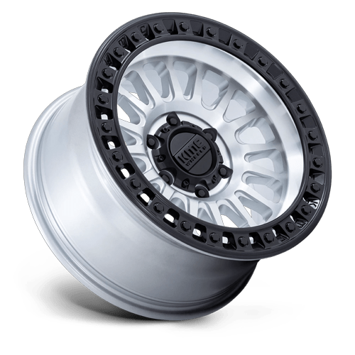 KMC KM552 IMS – 20X9 – 8X180 – 18 mm – MACHINED W/ MATTE BLACK LIP
