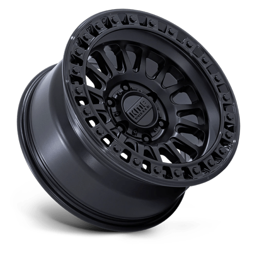 KMC KM552 IMS – 20X9 – 6X139.7 – 18 mm – MATTE BLACK W/ GLOSS BLACK LIP