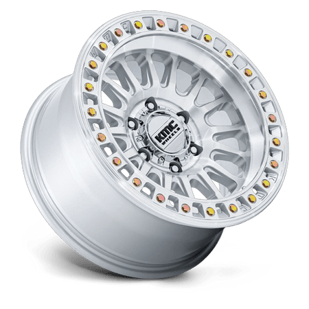 KMC KM552 IMS – 17X8.5 – 6X135 – 25 mm – GLOSS SILVER W/ MACHINED FACE