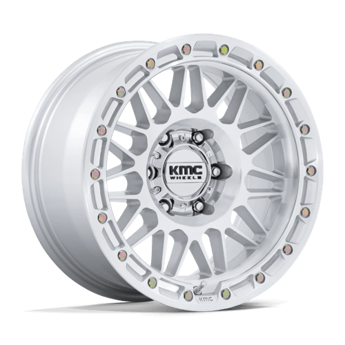 KMC KM555 ATTACK – 17X8.5 – 6X135 – 0 mm – GLOSS SILVER W/ MACHINED FACE