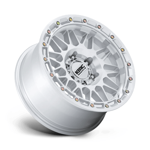 KMC KM555 ATTACK – 17X8.5 – 6X135 – 0 mm – GLOSS SILVER W/ MACHINED FACE