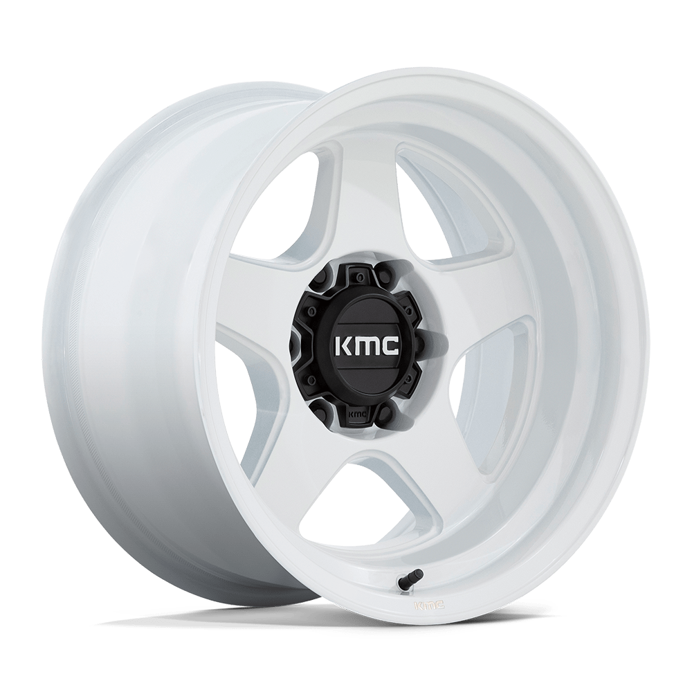 KMC KM728 LOBO – 17X9 – 5X127 – -38 mm – GLOSS WHITE