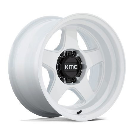 KMC KM728 LOBO – 17X9 – 5X127 – -38 mm – GLOSS WHITE