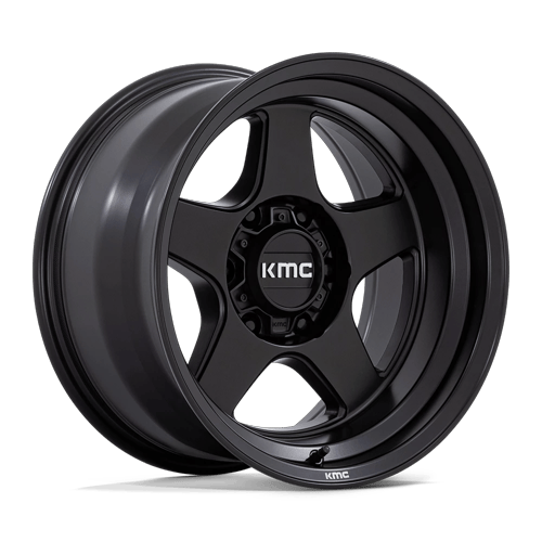 KMC KM728 LOBO – 17X9 – 5X127 – -38 mm – MATTE BLACK