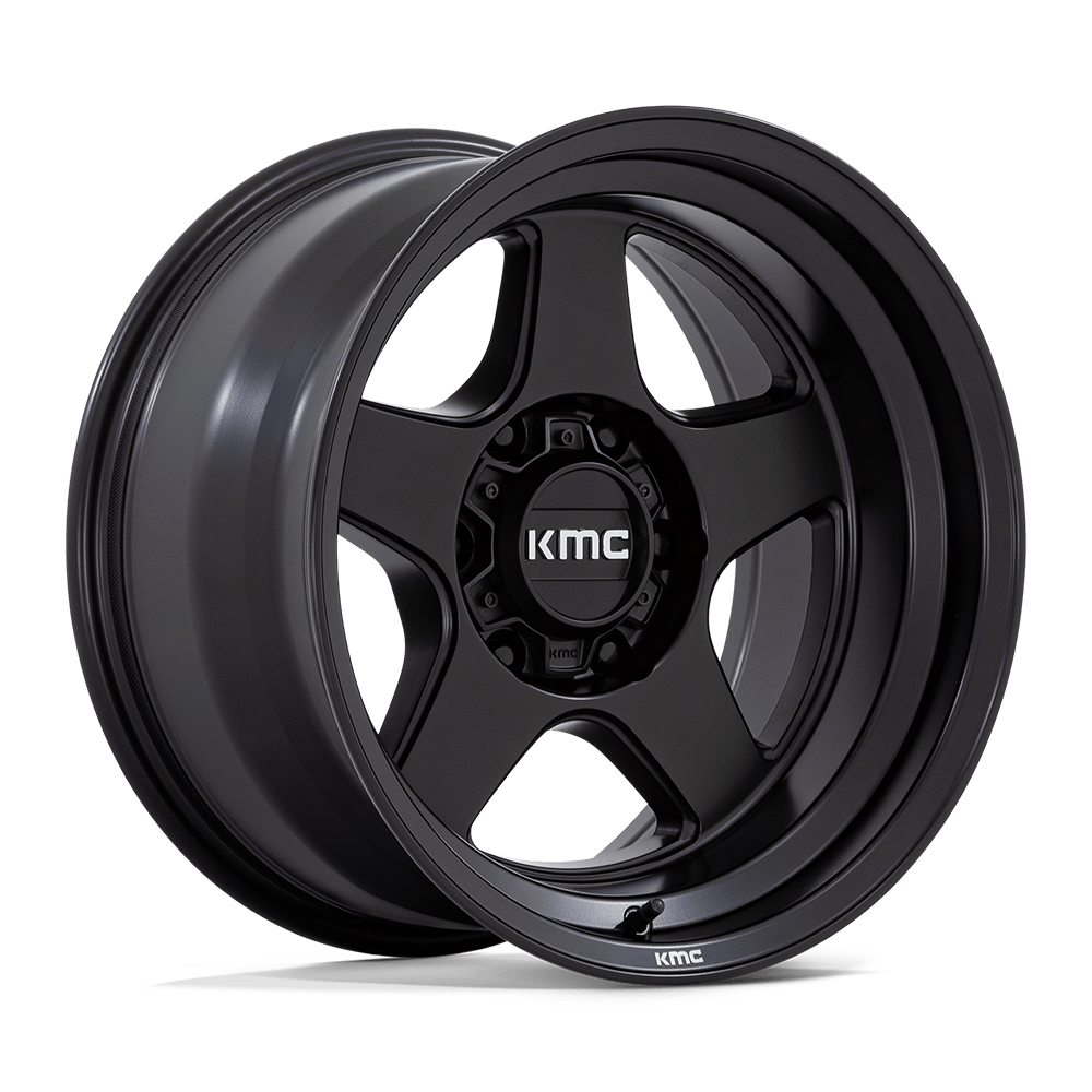 KMC KM728 LOBO – 17X8.5 – 6X114.3 – 18 mm – MATTE BLACK