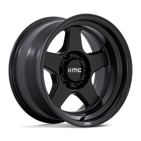 KMC KM728 LOBO – 17X9 – 5X127 – -38 mm – MATTE BLACK