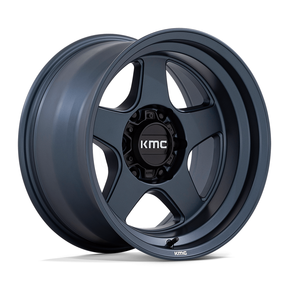 KMC KM728 LOBO – 17X8.5 – 6X139.7 – 18 mm – METALLIC BLUE