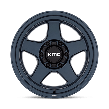 KMC KM728 LOBO – 17X8.5 – 6X139.7 – 18 mm – METALLIC BLUE